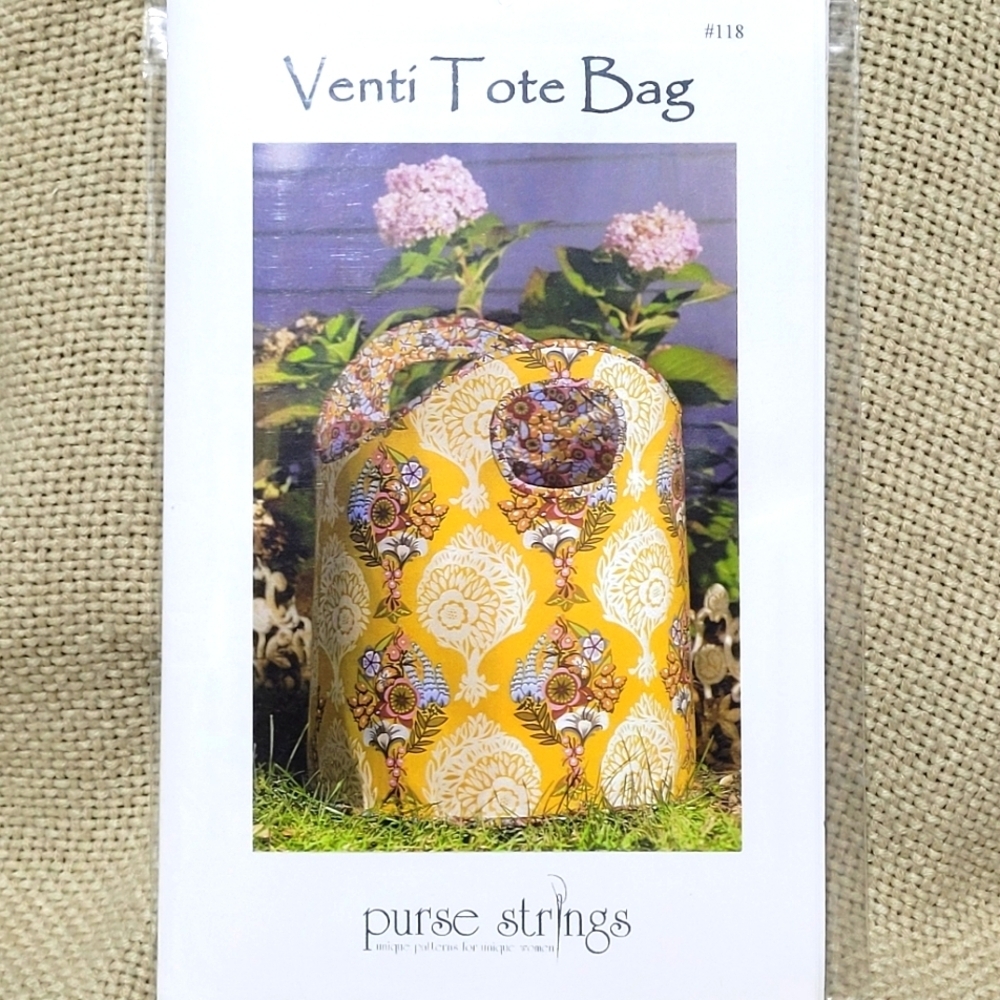 Purse Strings #118 Venti Tote Bag Pattern